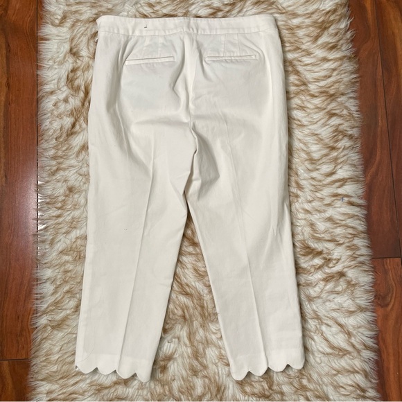 Talbots Scallop Hem Chatham 6P crop - Picture 4 of 7